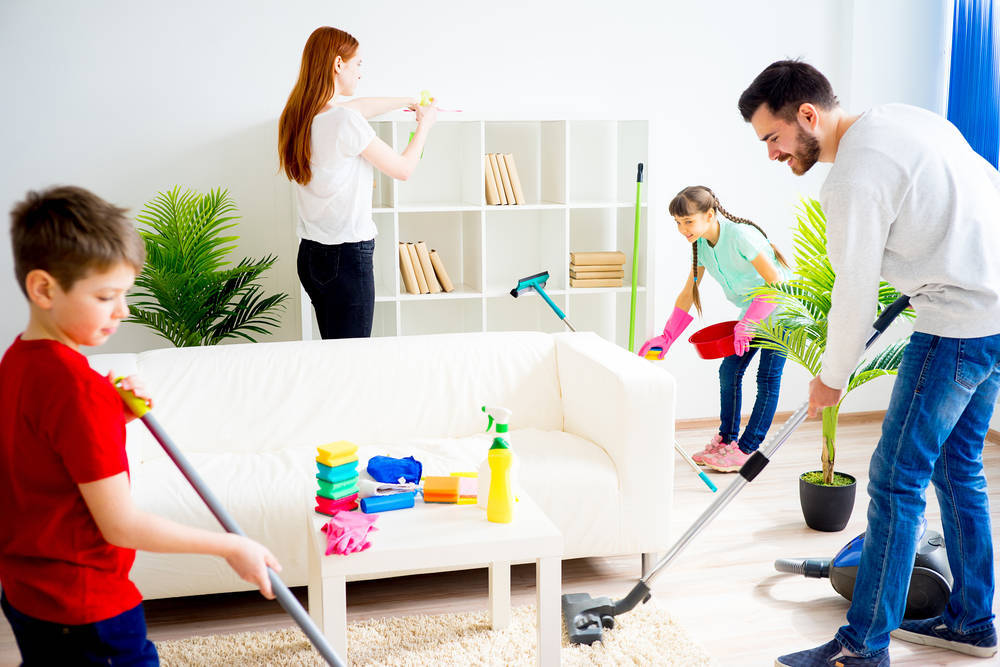 ¿Es el verano una época para limpiar la casa?